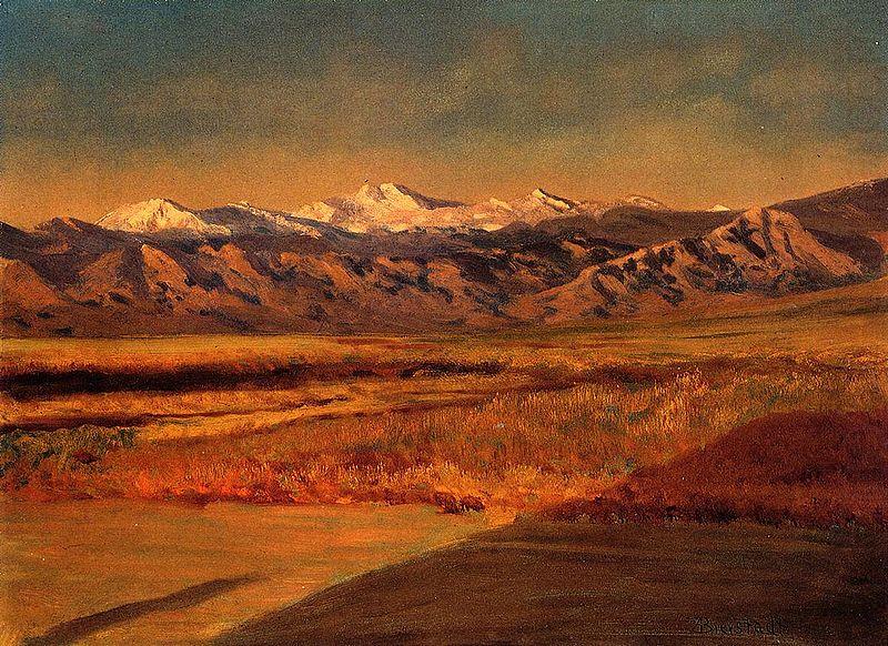 Albert Bierstadt The Grand Tetons china oil painting image